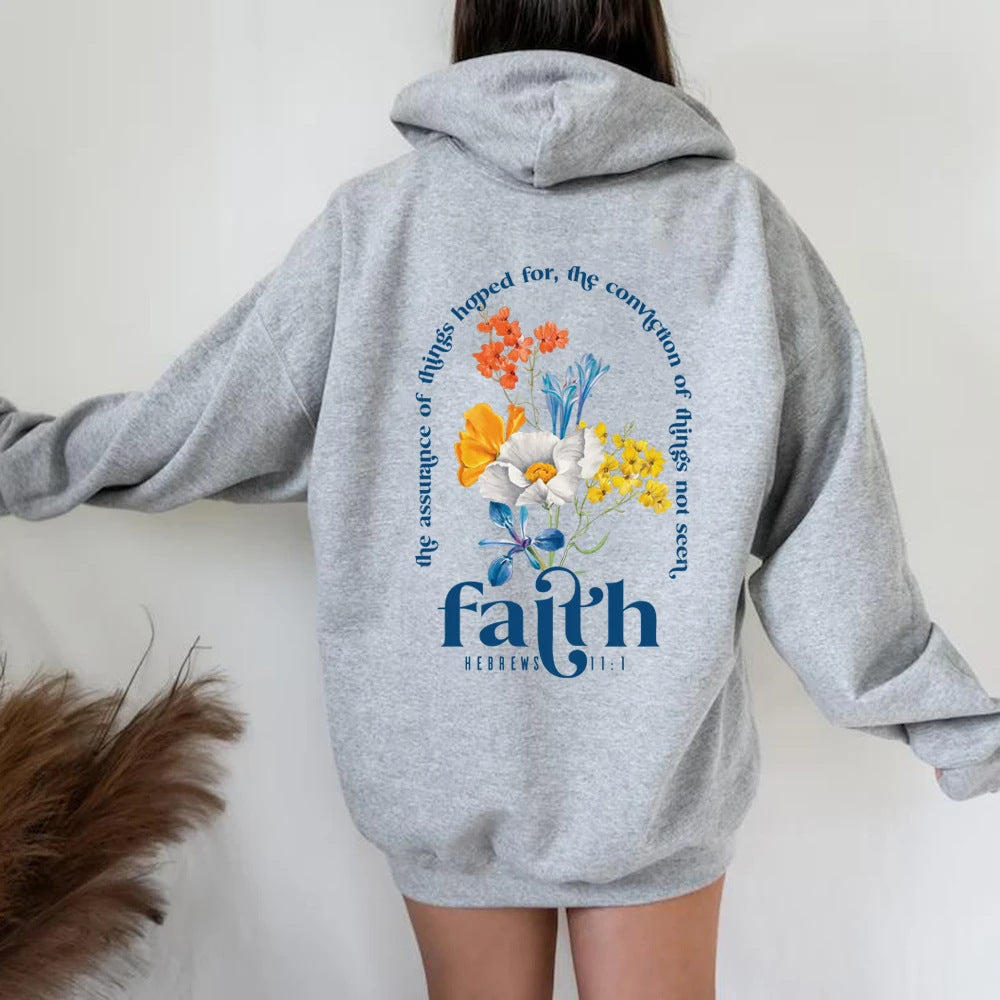 Faith Hebrews 11:1 Hoodie for Ladies - Be Up For Life