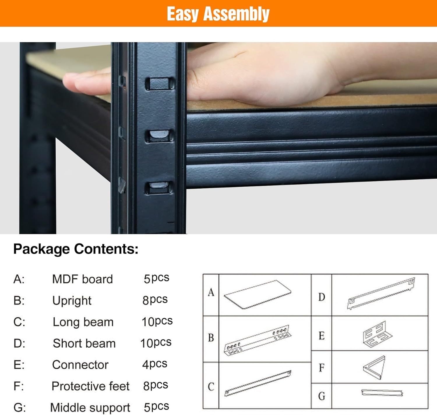 Heavy-duty 2000 Lb Capacity Garage Storage Rack Be Up For Life