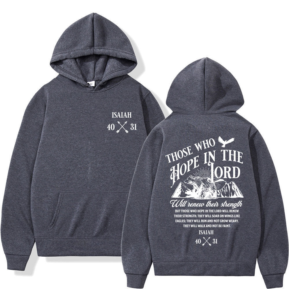 Scripture Print Hoodies