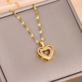 Double-layer Love Necklace BEUPFORLIFE.com