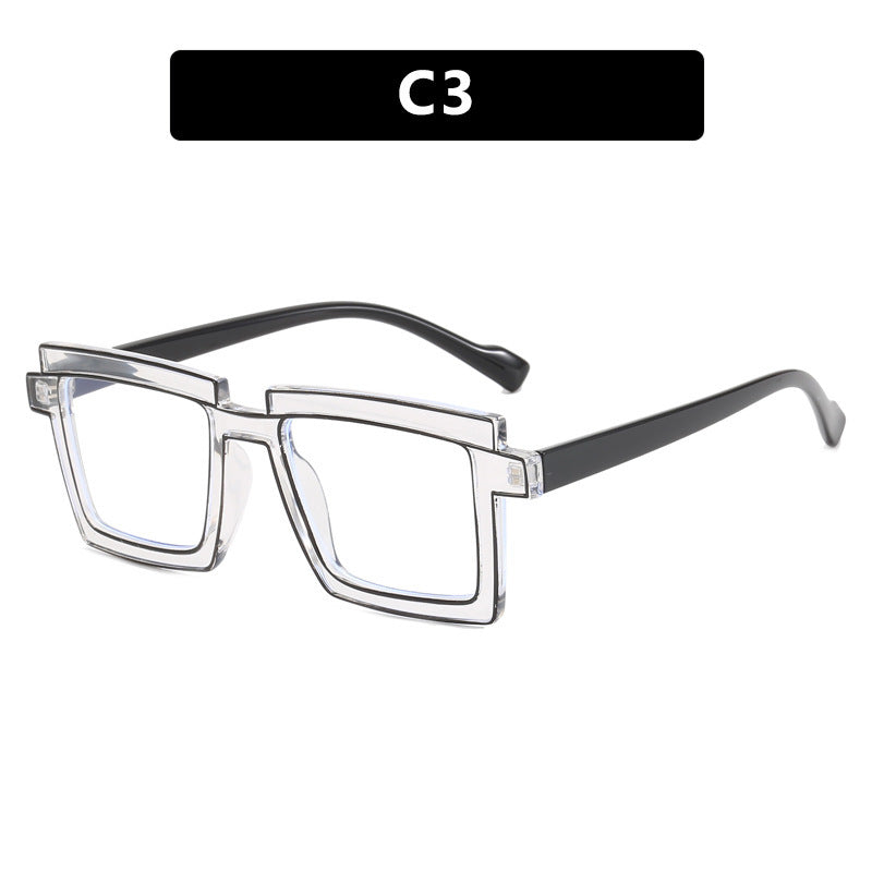 Square Anti-Blue Ray TR90 Glasses Be Up For Life