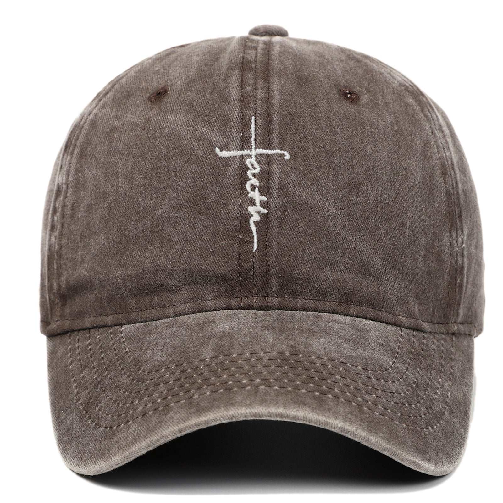Faith Washed-out Baseball Cap Be Up For Life