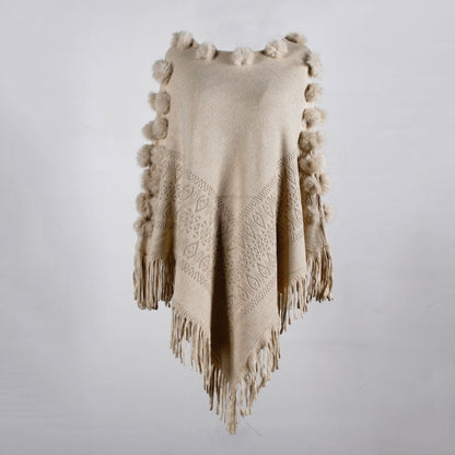 Fringed Cloak Shawl Be Up For Life