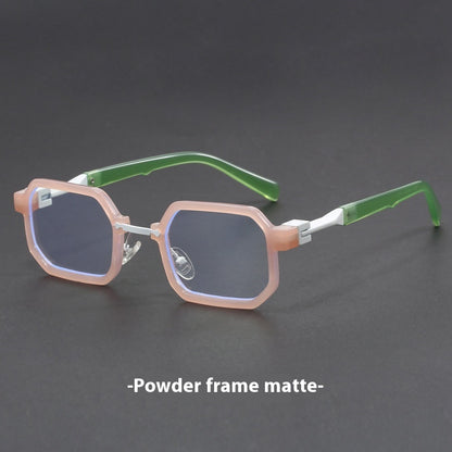 Retro Polygon Exquisite Sun Glasses