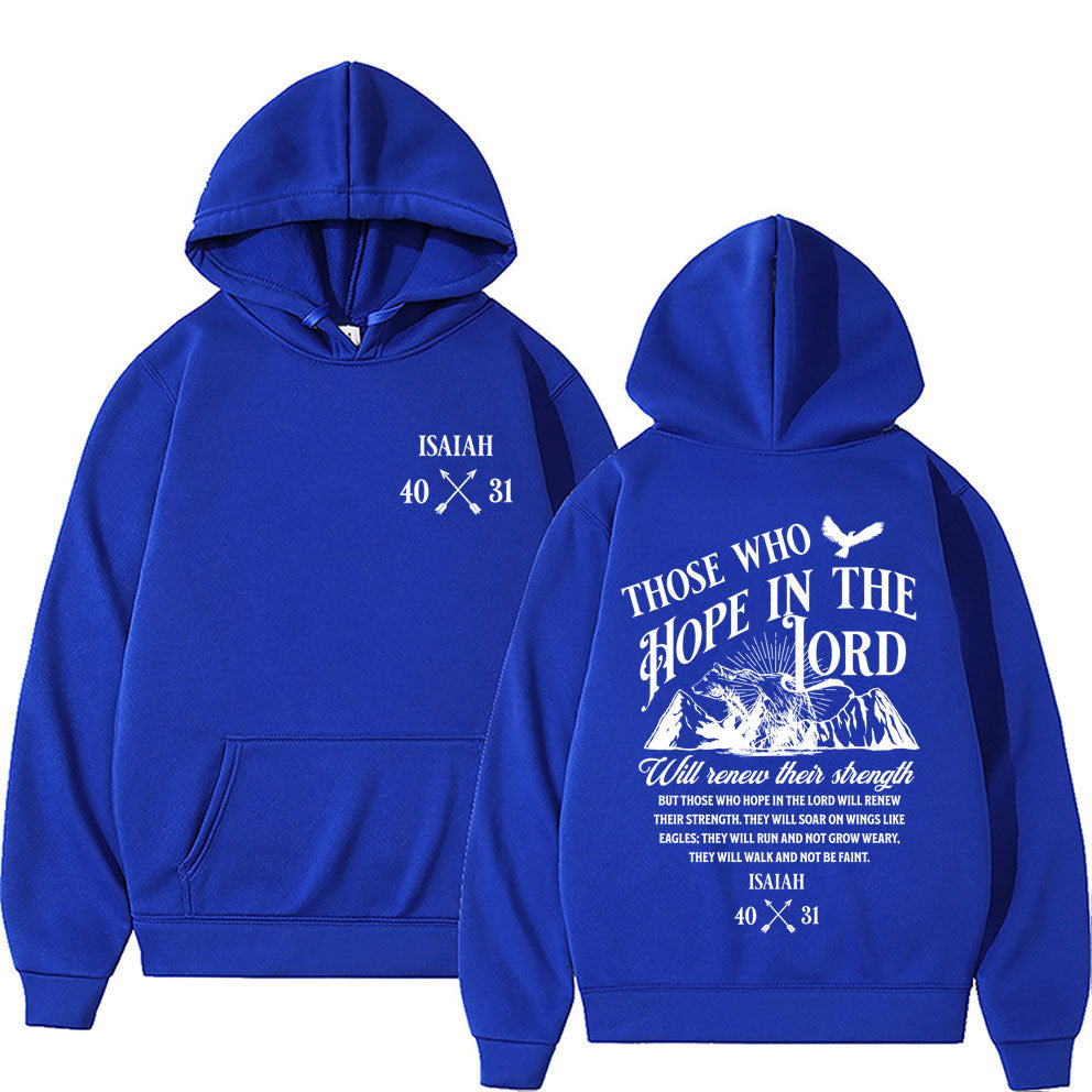 Scripture Print Hoodies
