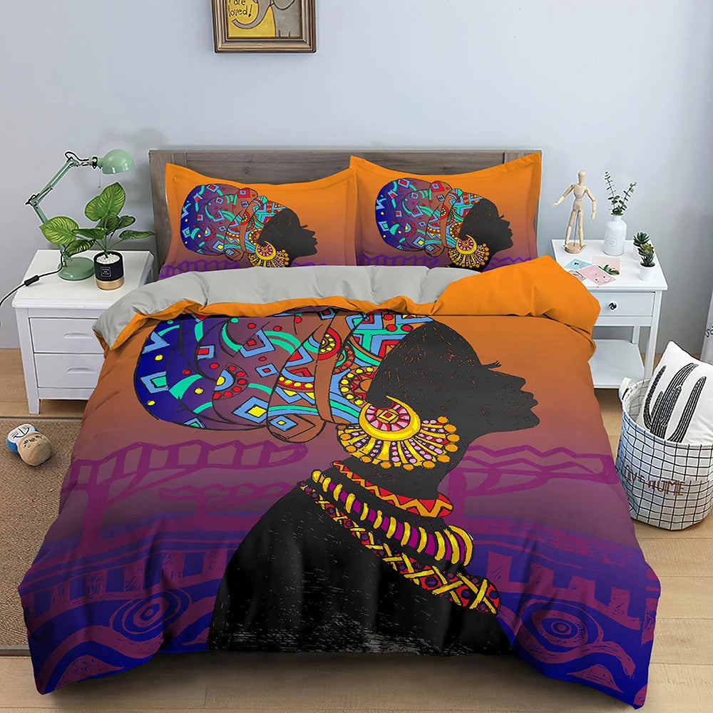 African Style Bedding Suit BEUPFORLIFE.com