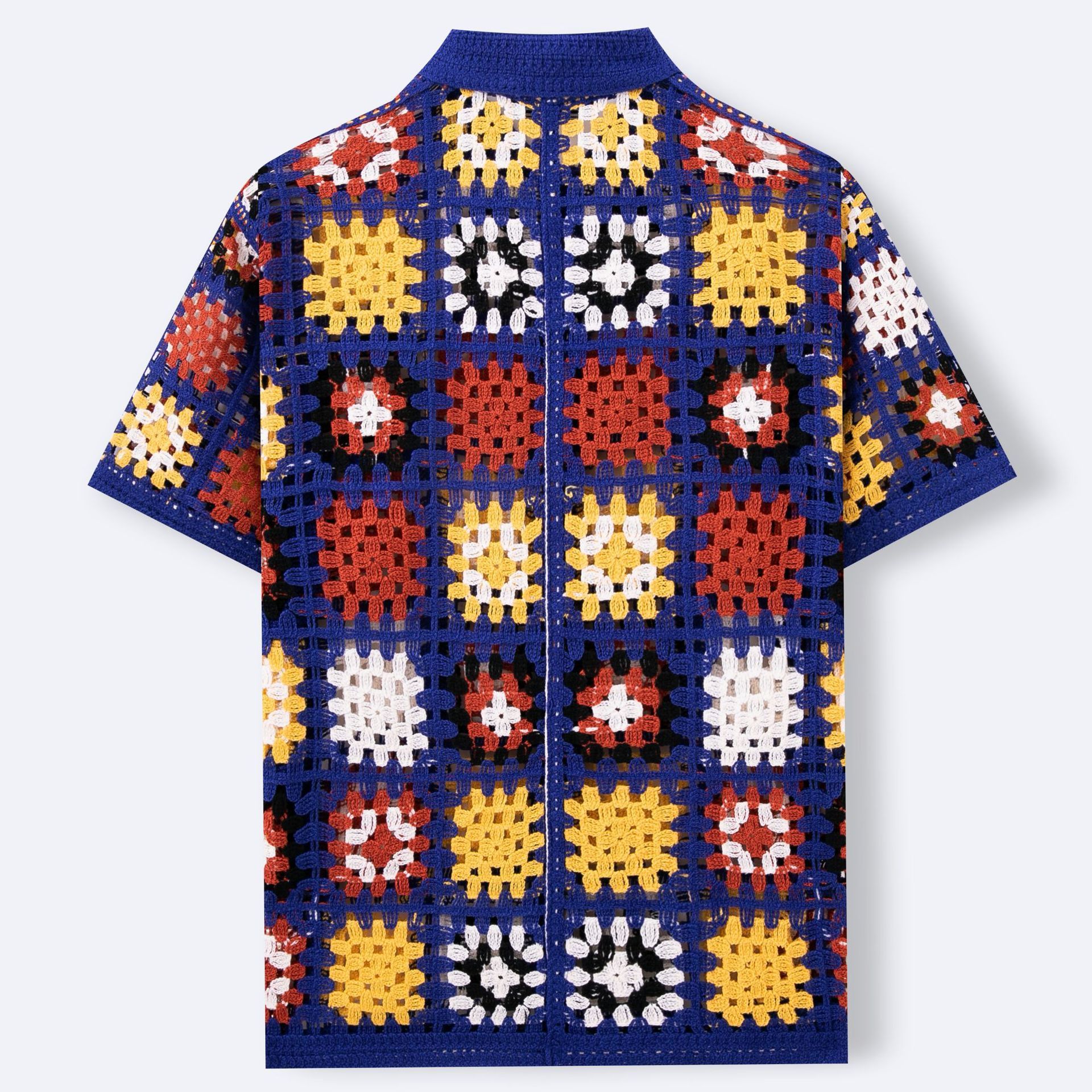 Hand Crocheting Knitwear Hollow Shirt - BEUPFORLIFE.com