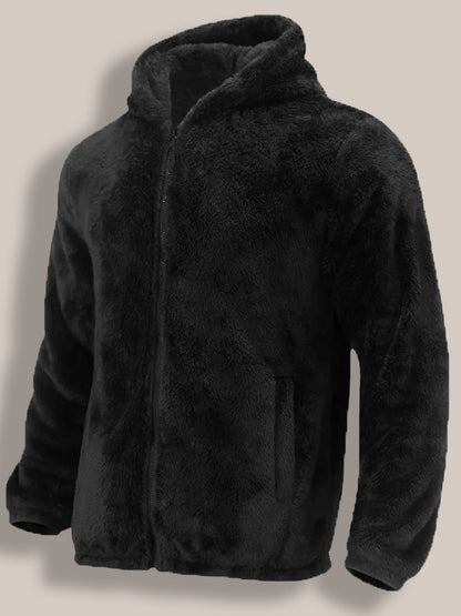 Fleece Lined Hooded Jacket BEUPFORLIFE.com