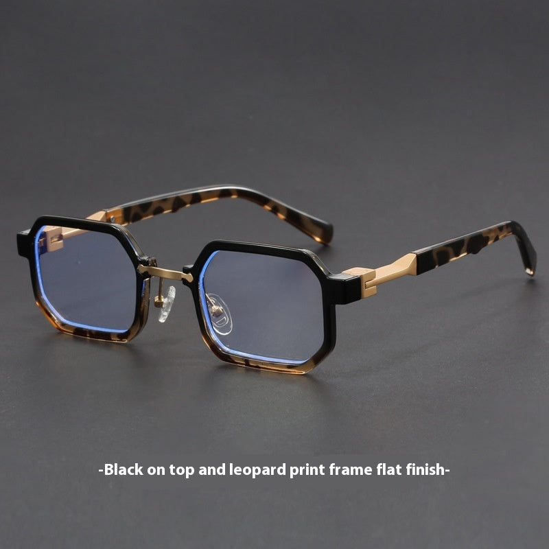 Retro Polygon Exquisite Sun Glasses