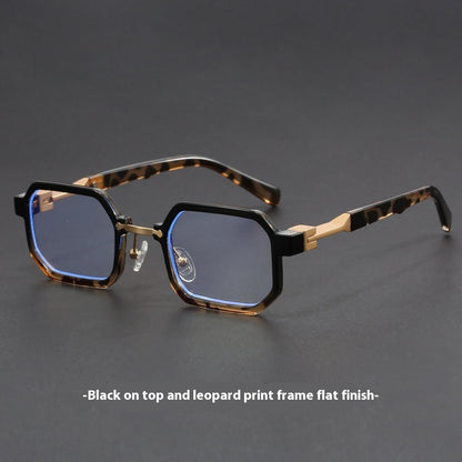 Retro Polygon Exquisite Sun Glasses