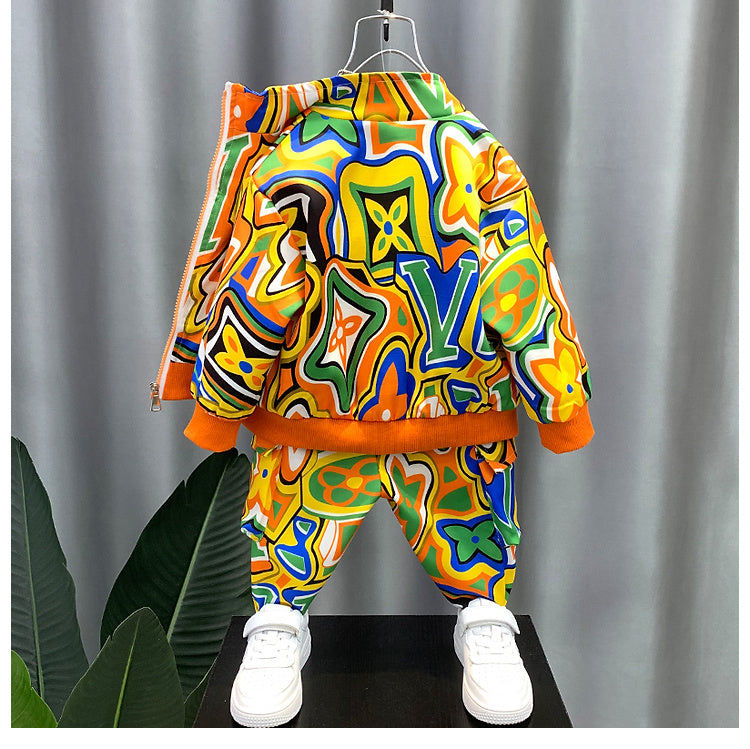 Children's Stylish Jogger Set