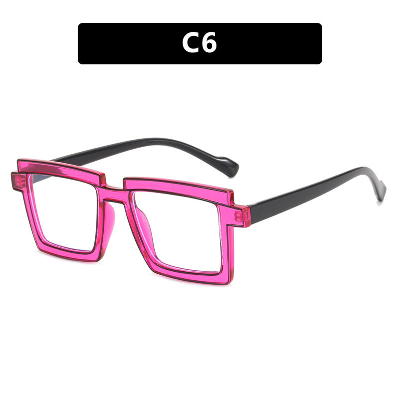 Square Anti-Blue Ray TR90 Glasses Be Up For Life