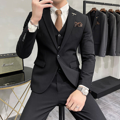 3-Piece Business Suit Be Up For Life