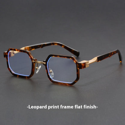 Retro Polygon Exquisite Sun Glasses