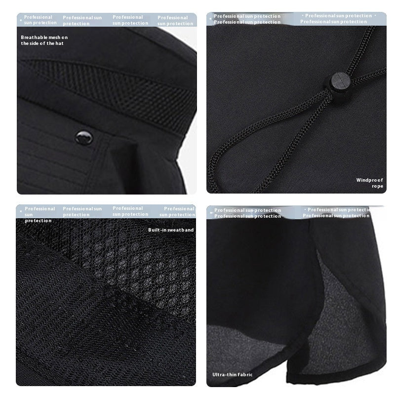Sun-shade Big Brim Sun-proof Fishing Hat BEUPFORLIFE.com