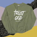 Trust God Round Neck Pullover