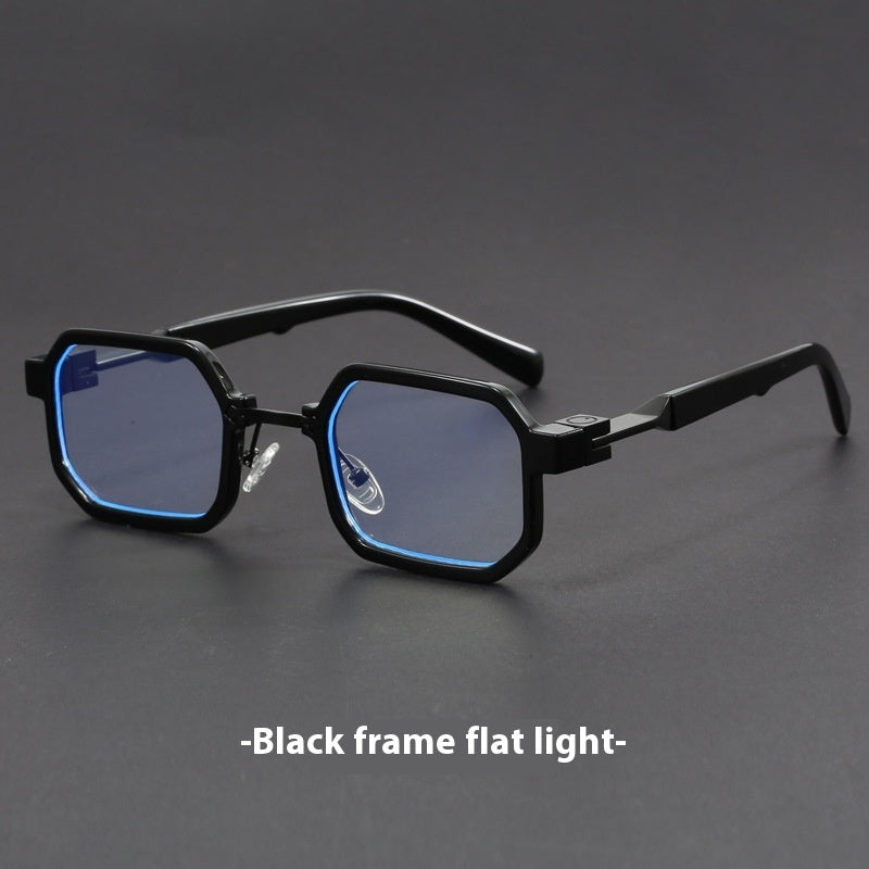 Retro Polygon Exquisite Sun Glasses