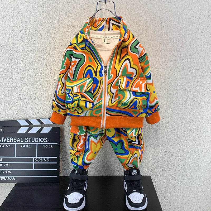 Children's Stylish Jogger Set