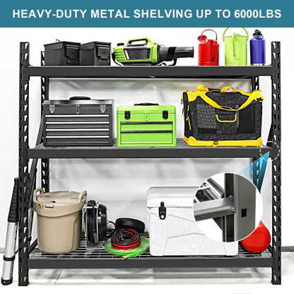 Garage Shelving Heavy Duty 72H 77 W Garage Storage Shelve Be Up For Life