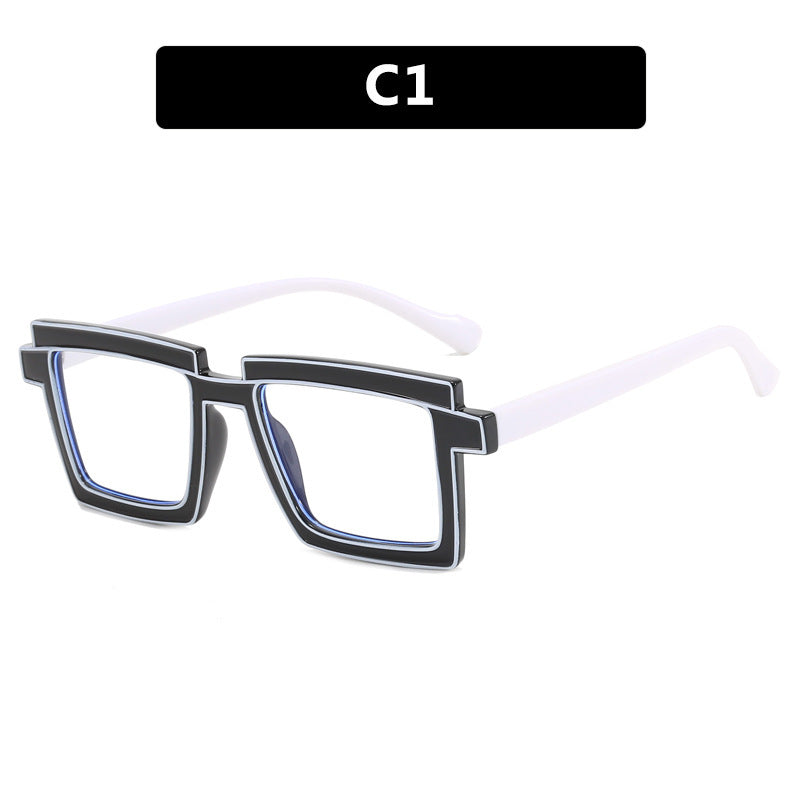 Square Anti-Blue Ray TR90 Glasses Be Up For Life
