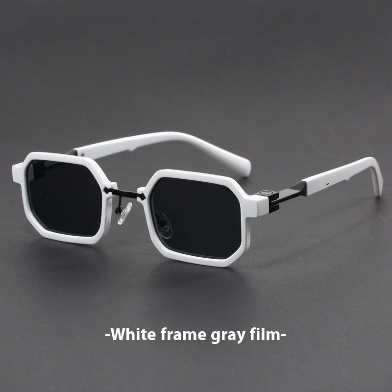 Retro Polygon Exquisite Sun Glasses