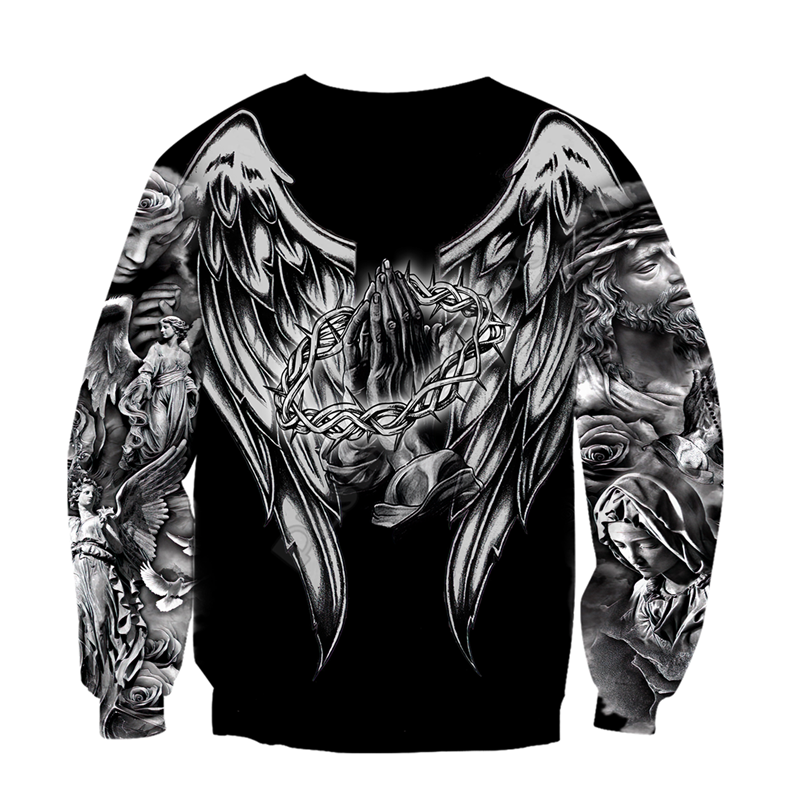 Crucifixion Digital 3D Full Print Sweatshirt
