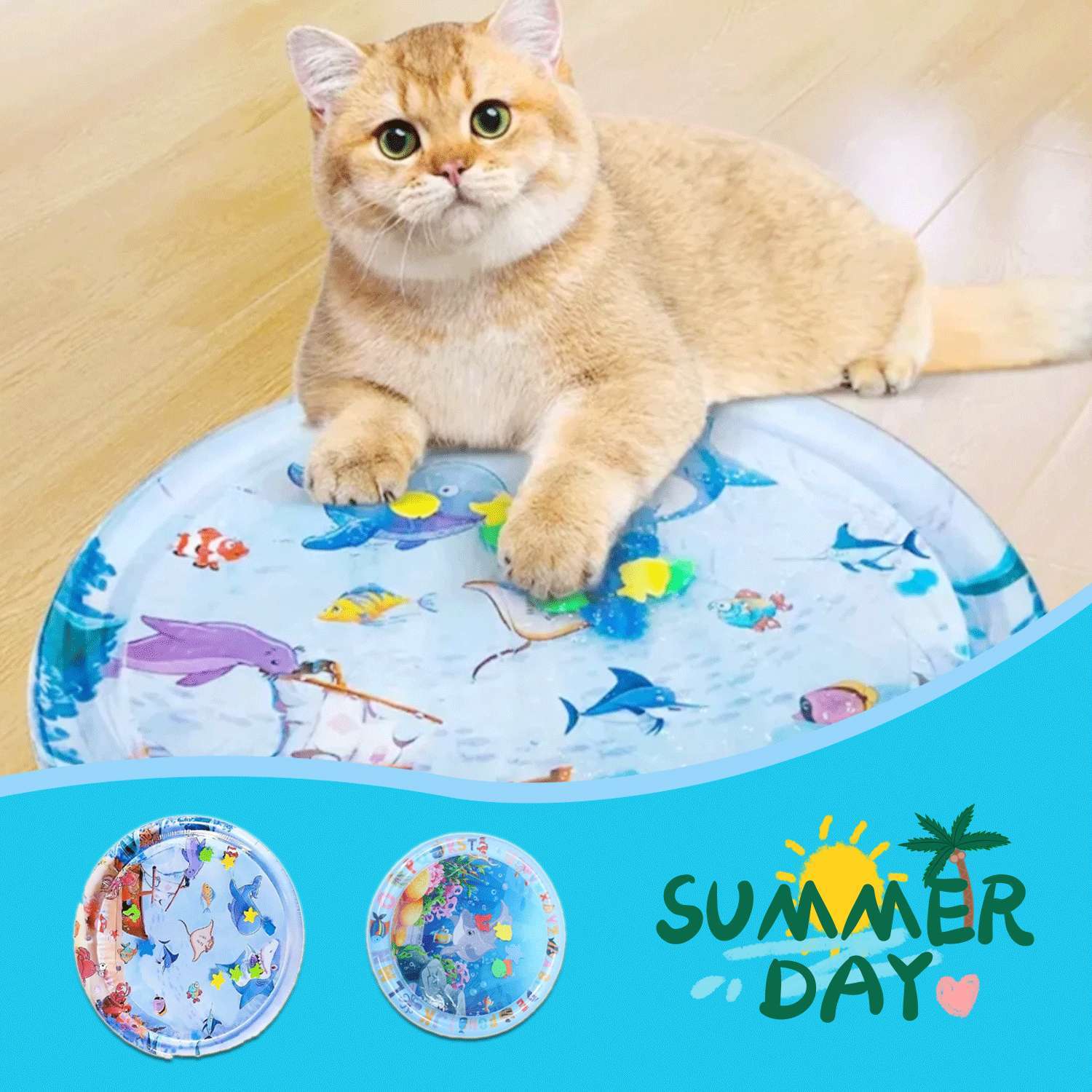 Summer Cooling Pet Water Bed Cushion - BEUPFORLIFE.com