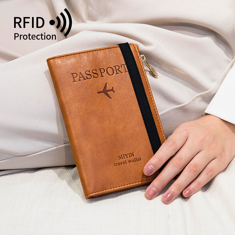 Multifunctional Passport Document RFID Passport Wallet