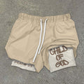 Child Of God Double Layer Shorts Be Up For Life