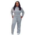 Hooded, Wide Leg Two-piece set