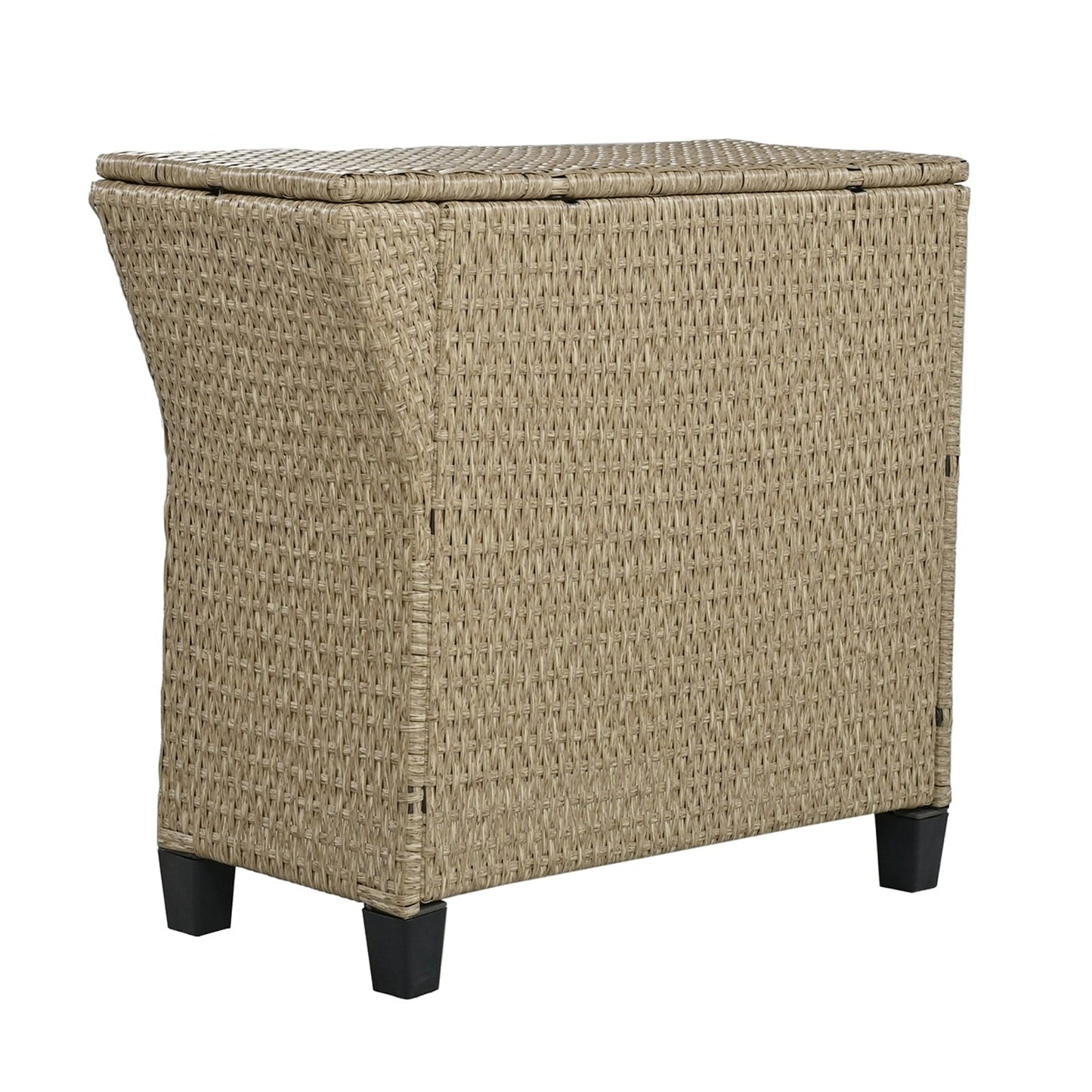 U Style 6-Person Fan-Shaped Rattan Set With Cushions   Table Be Up For Life