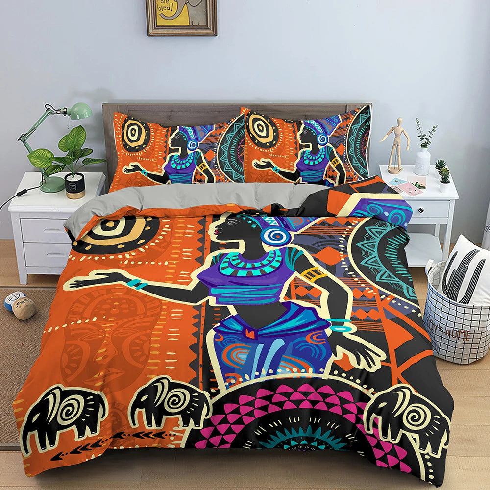 African Style Bedding Suit BEUPFORLIFE.com