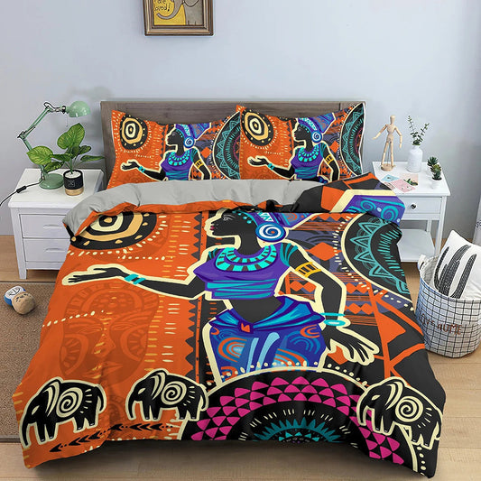 African Style Bedding Suit BEUPFORLIFE.com