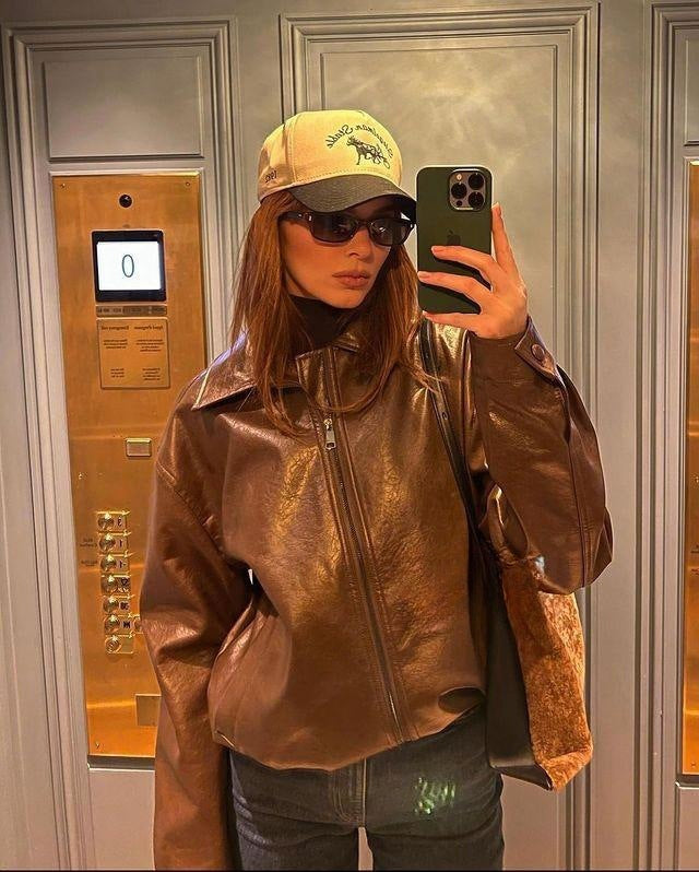 Vintage Brown Leather Motorcycle Jacket - BEUPFORLIFE.com