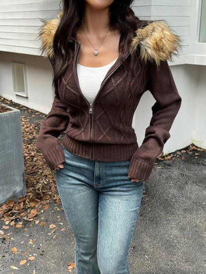 Long Sleeve Sweater Coat BEUPFORLIFE.com