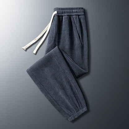 Men's Corduroy Plush Pants