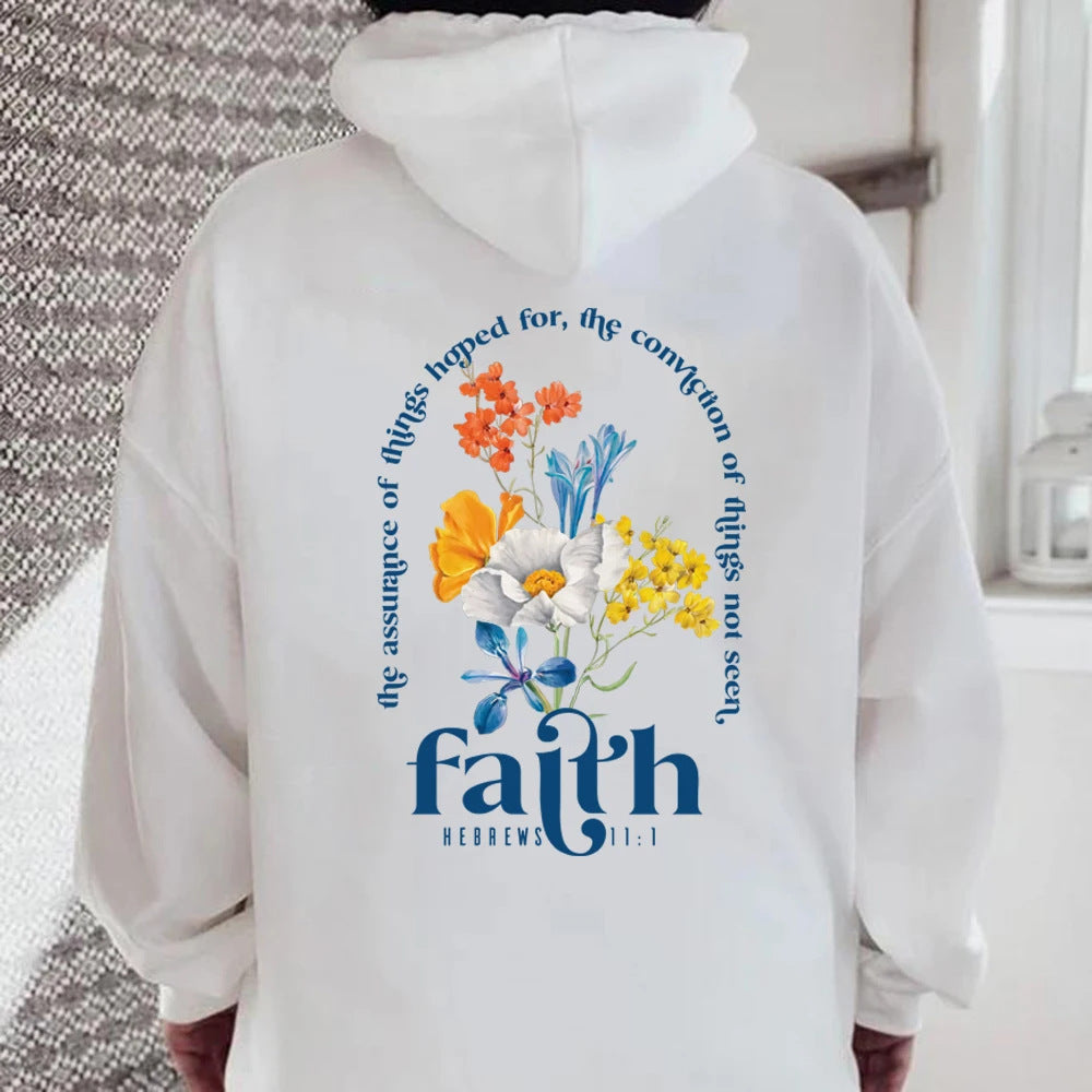 Faith Hebrews 11:1 Hoodie for Ladies - Be Up For Life