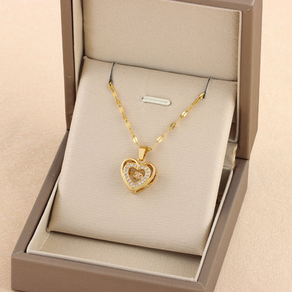 Double-layer Love Necklace BEUPFORLIFE.com