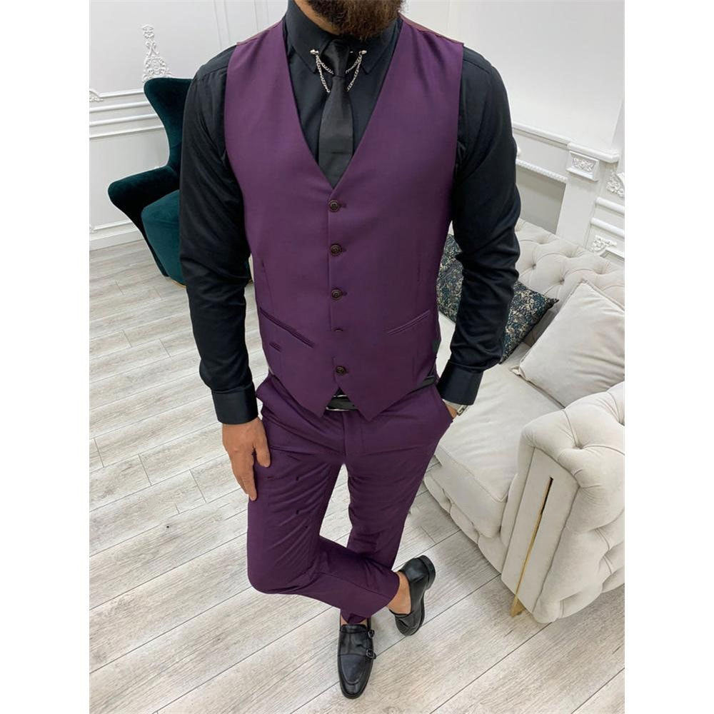 Men's Three-piece Suit Slim Fit Be Up For Life