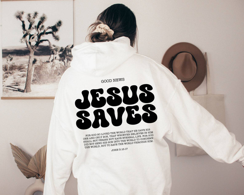Jesus Saves Hoodie