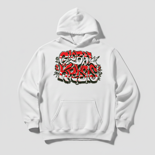 GCStyle1 White Hoodie