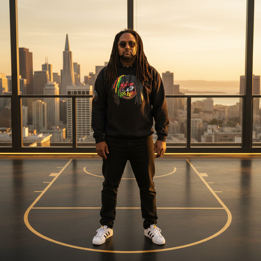 Be Up For Life Hoodie – Rasta Loc Style
