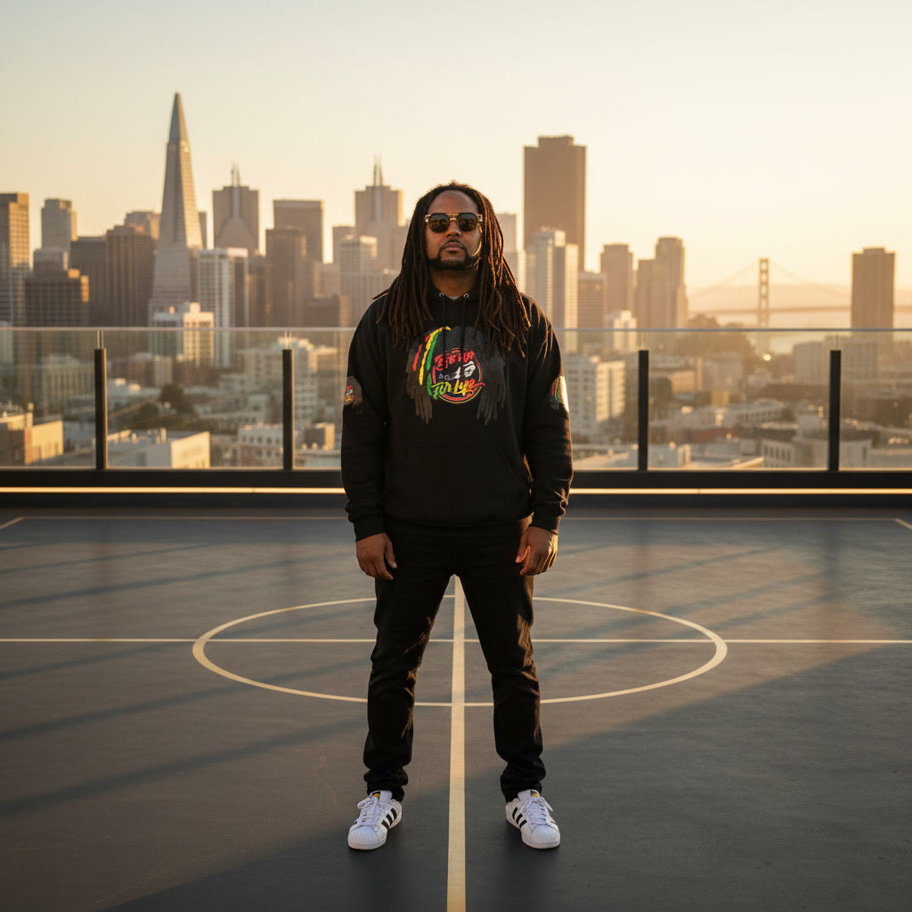Be Up For Life Hoodie – Rasta Loc Style