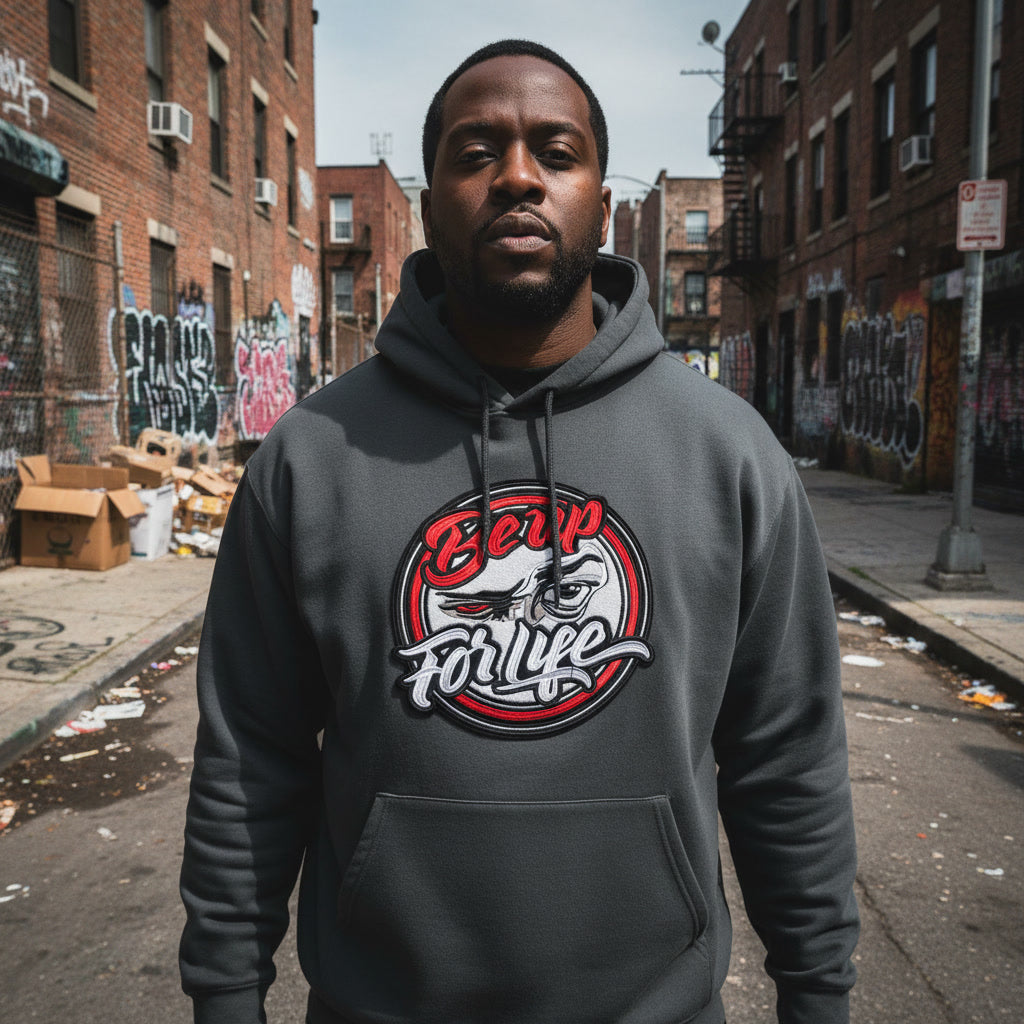 BE UP Hoodie w/ Chenille Patch