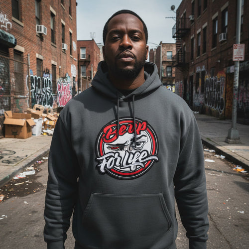 BE UP Hoodie w/ Chenille Patch