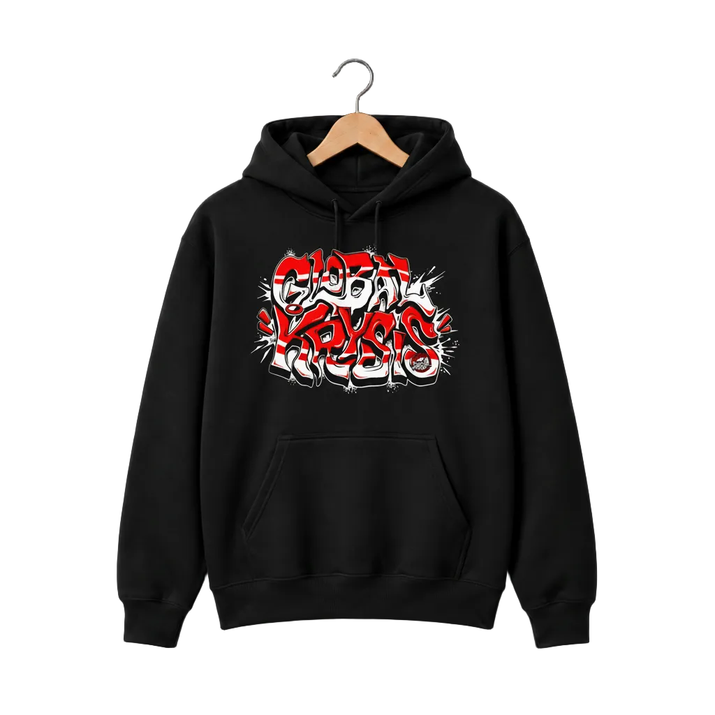 Global Krysis Hoodie - Black Background