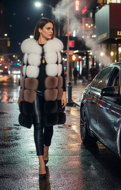 Women's Fur Vest