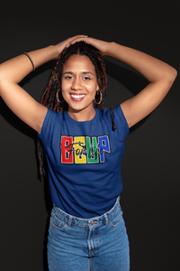 Block Lady Color BEUP T Shirts - Free Shipping