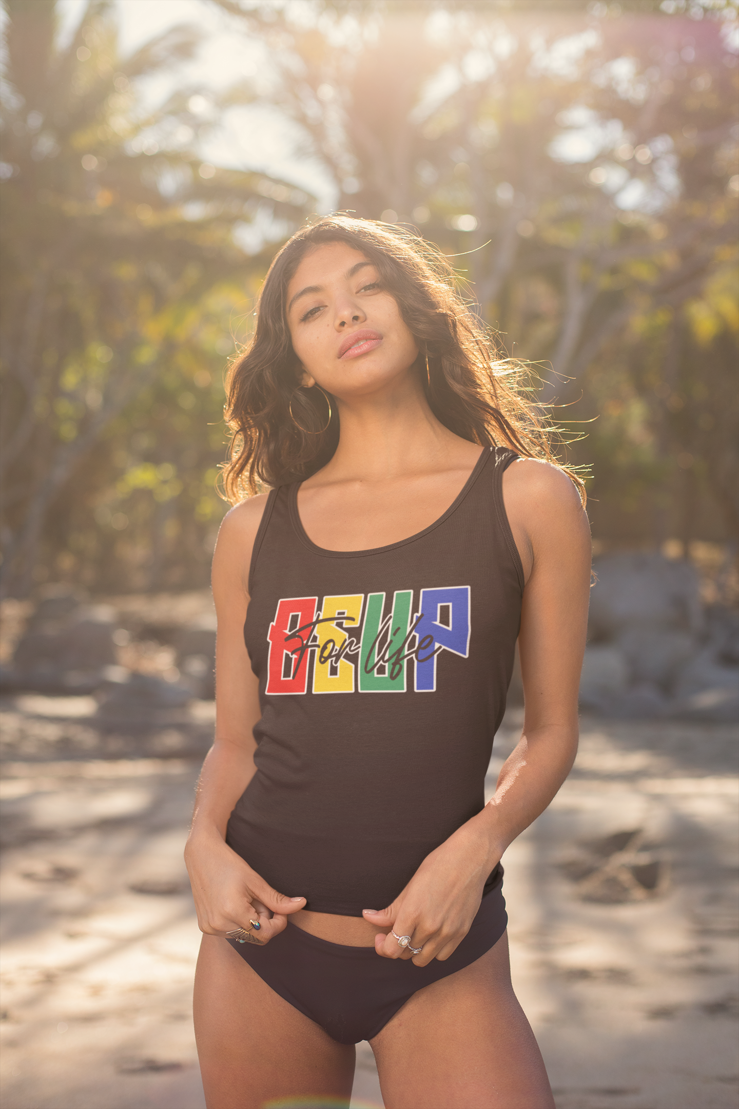 Ladies Tank Top - BEUPFORLIFE.com