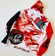 Load image into Gallery viewer, BE UP Sublimated Hoodie